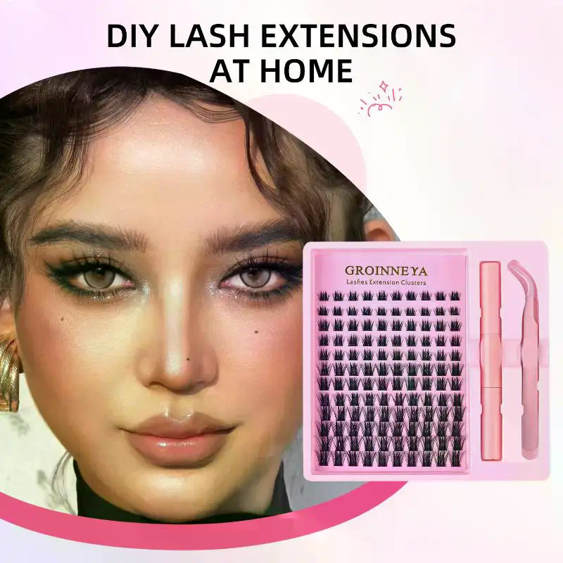 Single Cluster DIY Lash Extens - Eyelash Extension Single Lash recension och pris