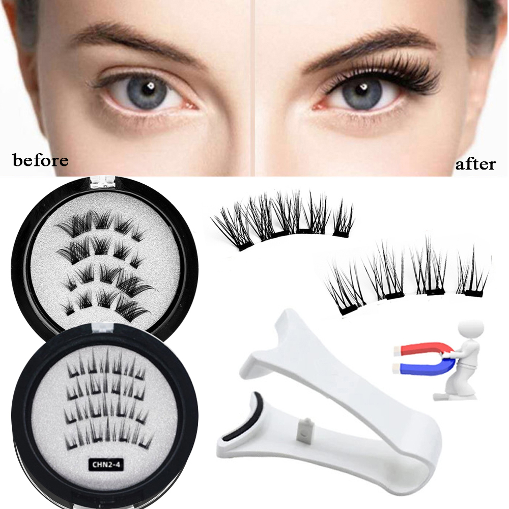 Glue-free Magnetic Eyelashes 3 - Eyelash Extension Uv Glue recension och pris