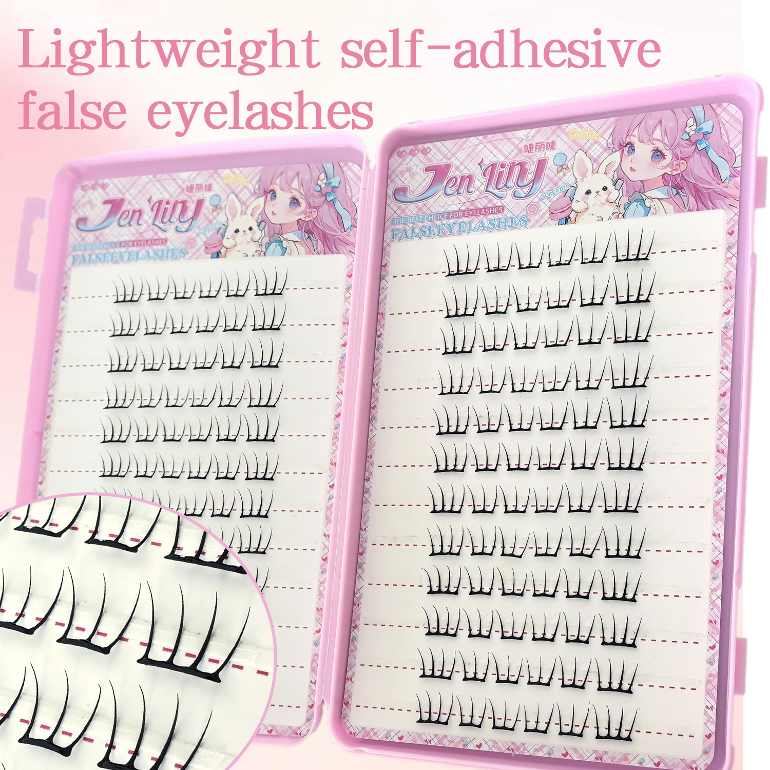 K-pop 2.0 Style Self-Adhesive  - Eyelash Extension Uv Glue recension och pris