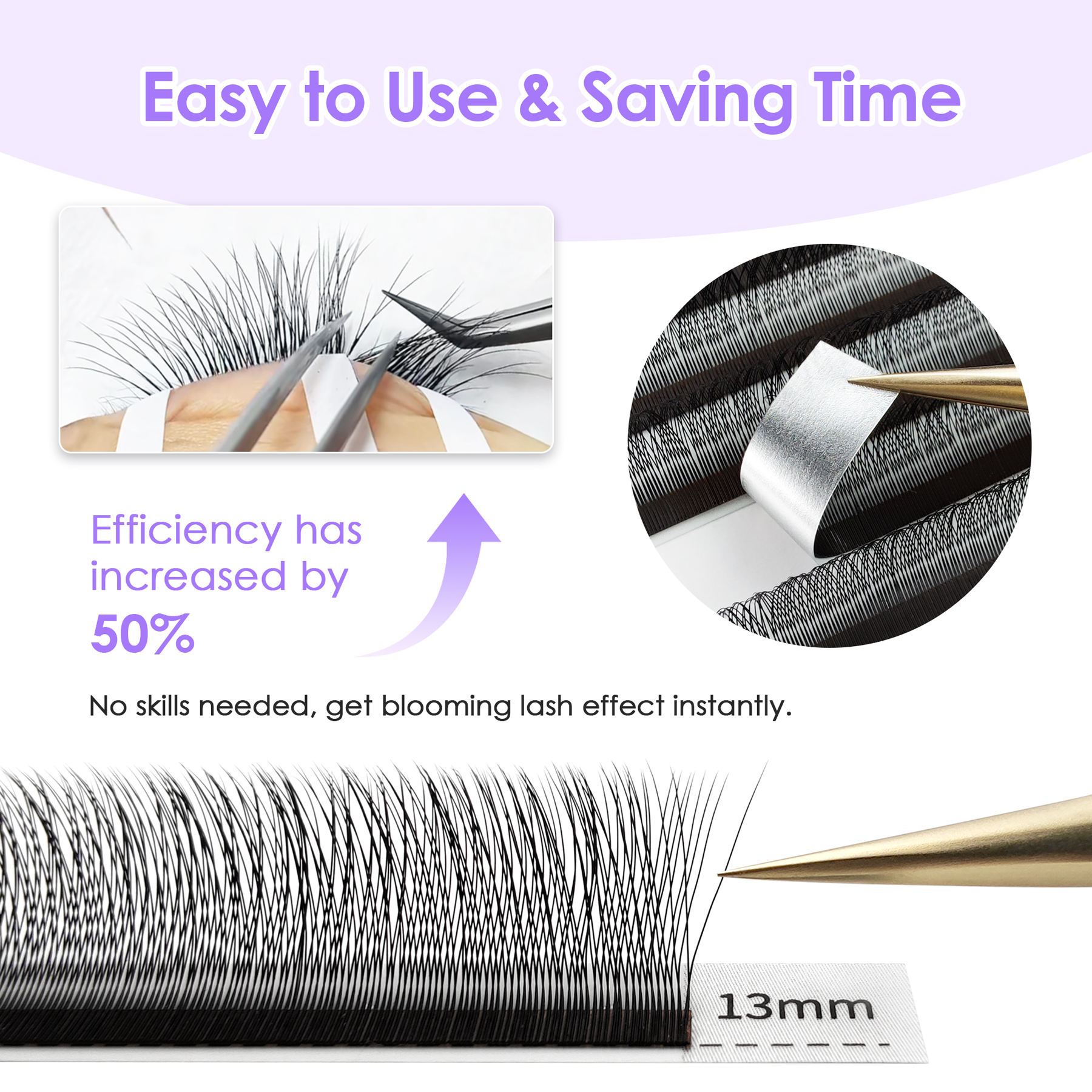 SEEDEW 0.07/0.10 Single Tip 2D - Eyelash Extension Single Lash recension och pris