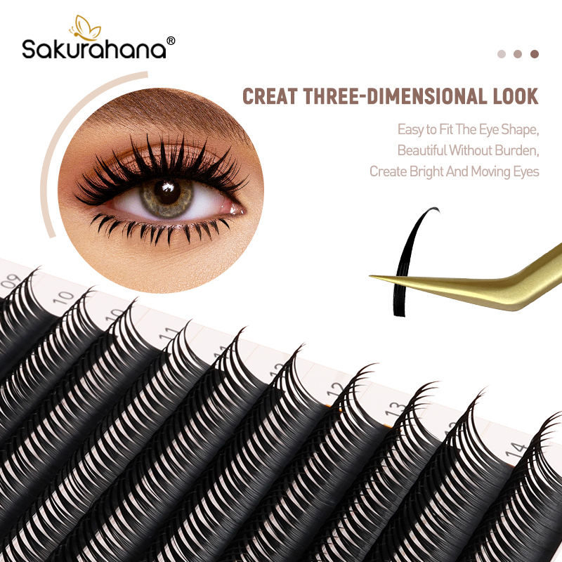 Sakurahana Wet Eyelash Extensi - Eyelash Extension Wet Look recension och pris