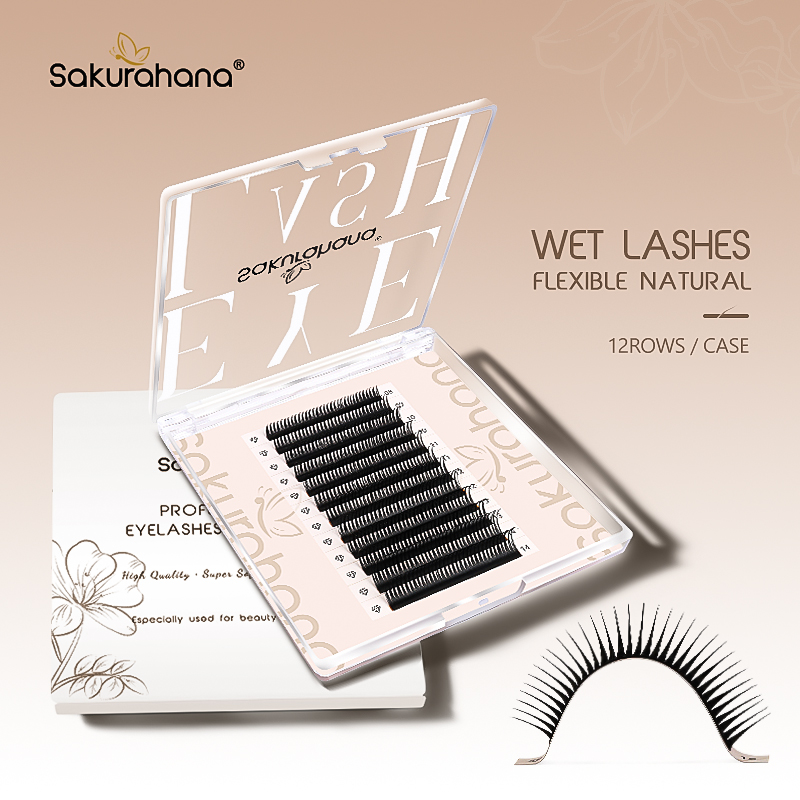 Sakurahana Wet Eyelash Extensi - Eyelash Extension Wet Look recension och pris
