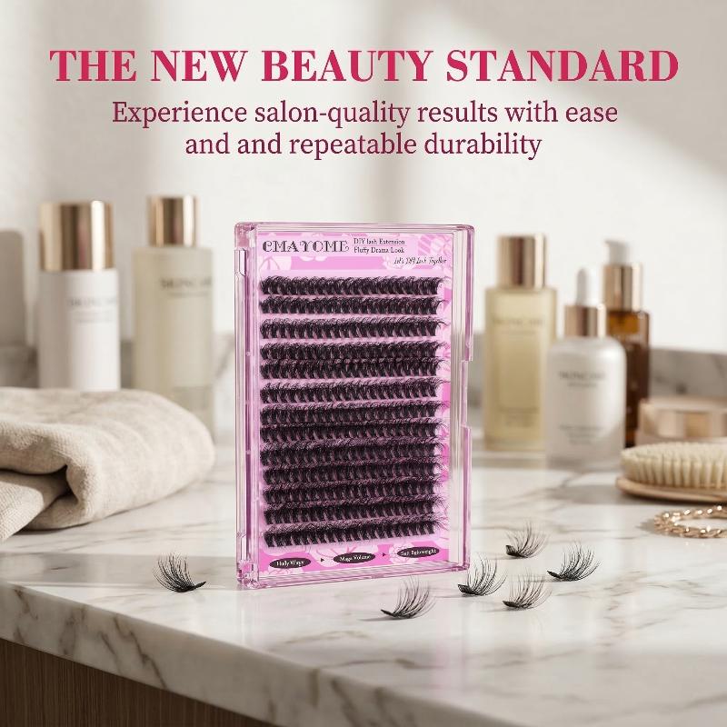 Wispy D Curl Cluster Lashes 14 - Eyelash Extensions recension och pris