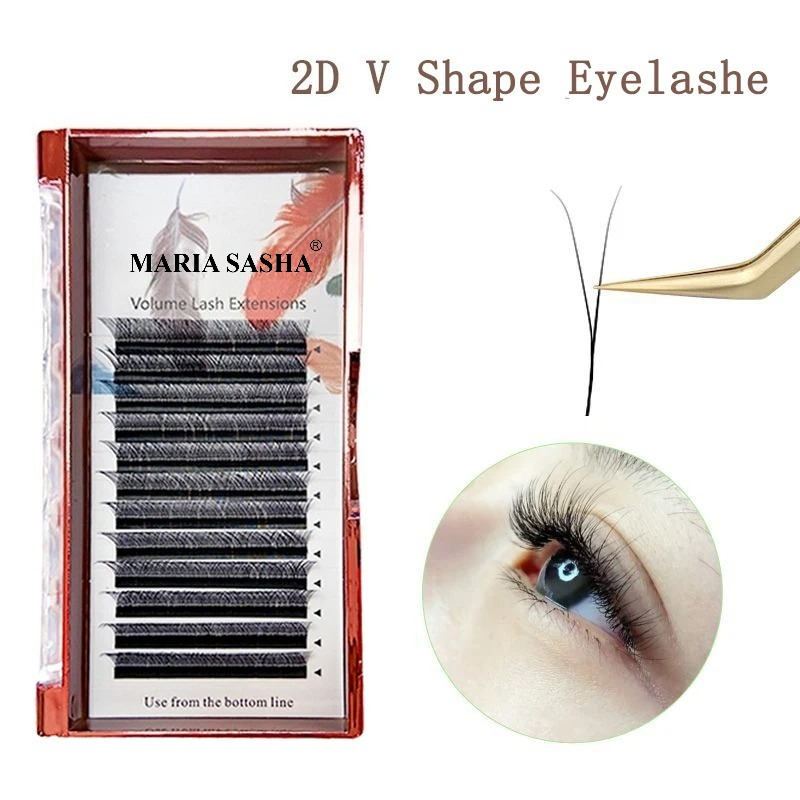 MARIA 2D Y Shape Eyelashes Han - Eyelash Extension For Asian Eyes recension och pris