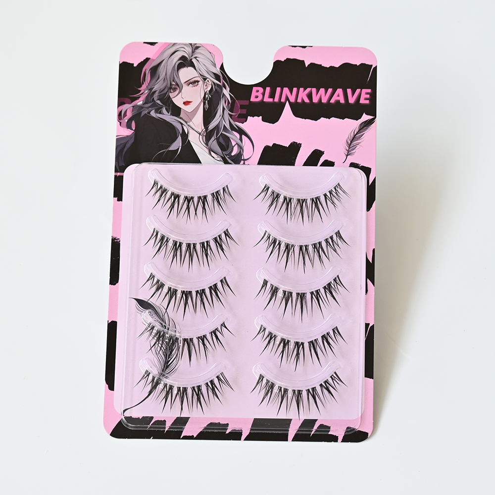 Manga Wet Look Lashes Black/Cl - Eyelash Extension Wet Look recension och pris