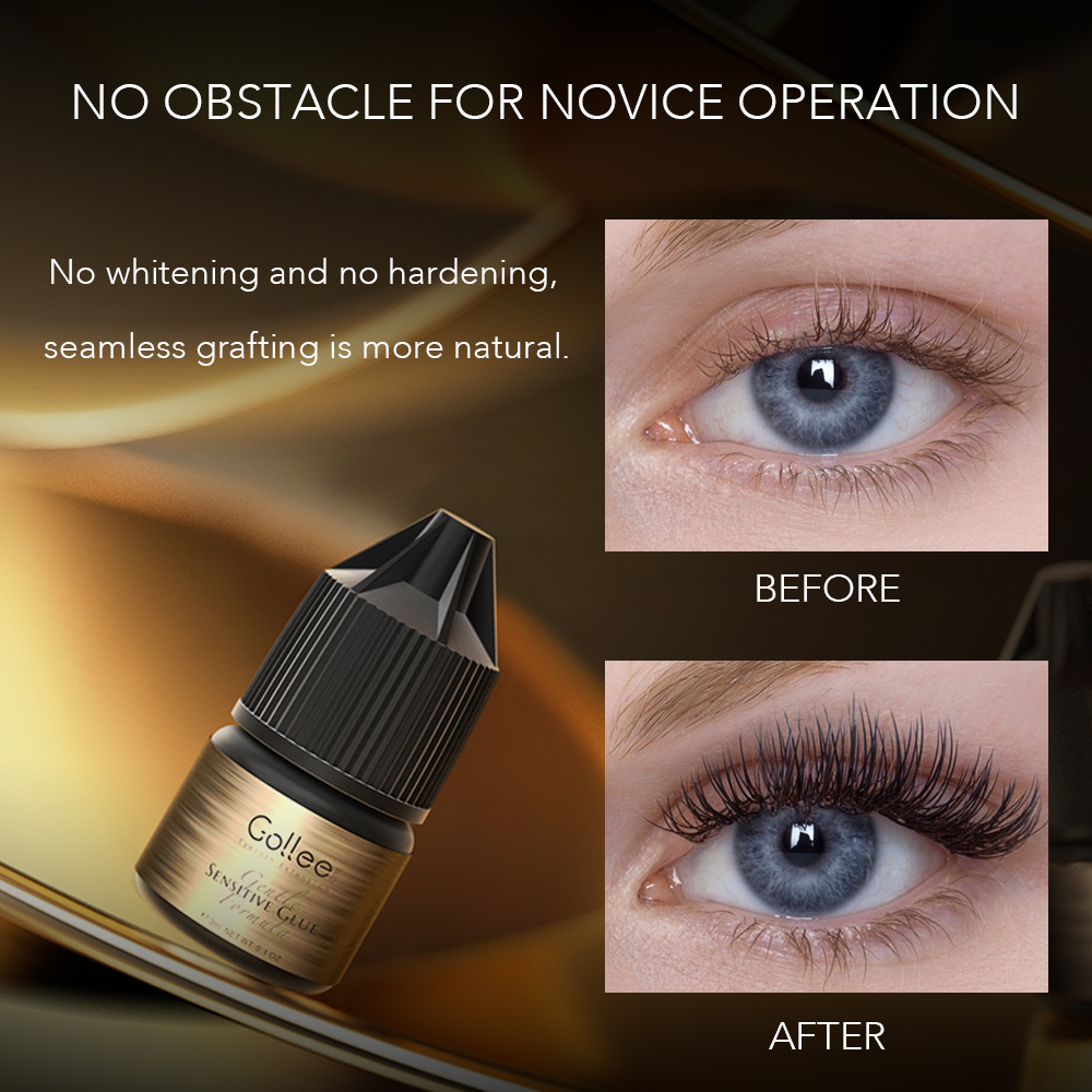 Gollee DIY Lashes Glue 3ml Clu - Eyelash Extension Home Service recension och pris