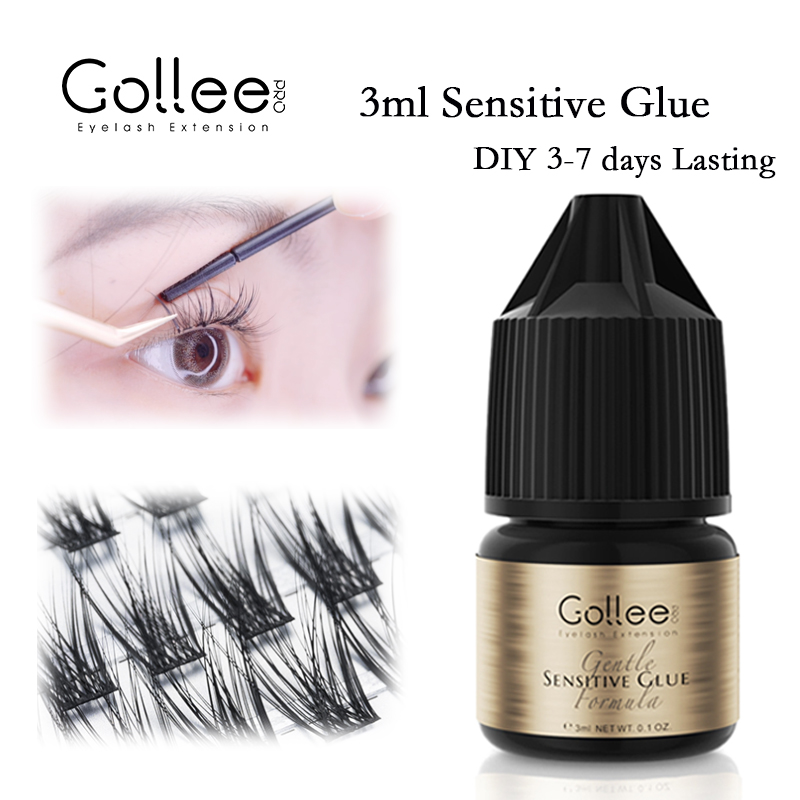 Gollee DIY Lashes Glue 3ml Clu - Eyelash Extension Home Service recension och pris