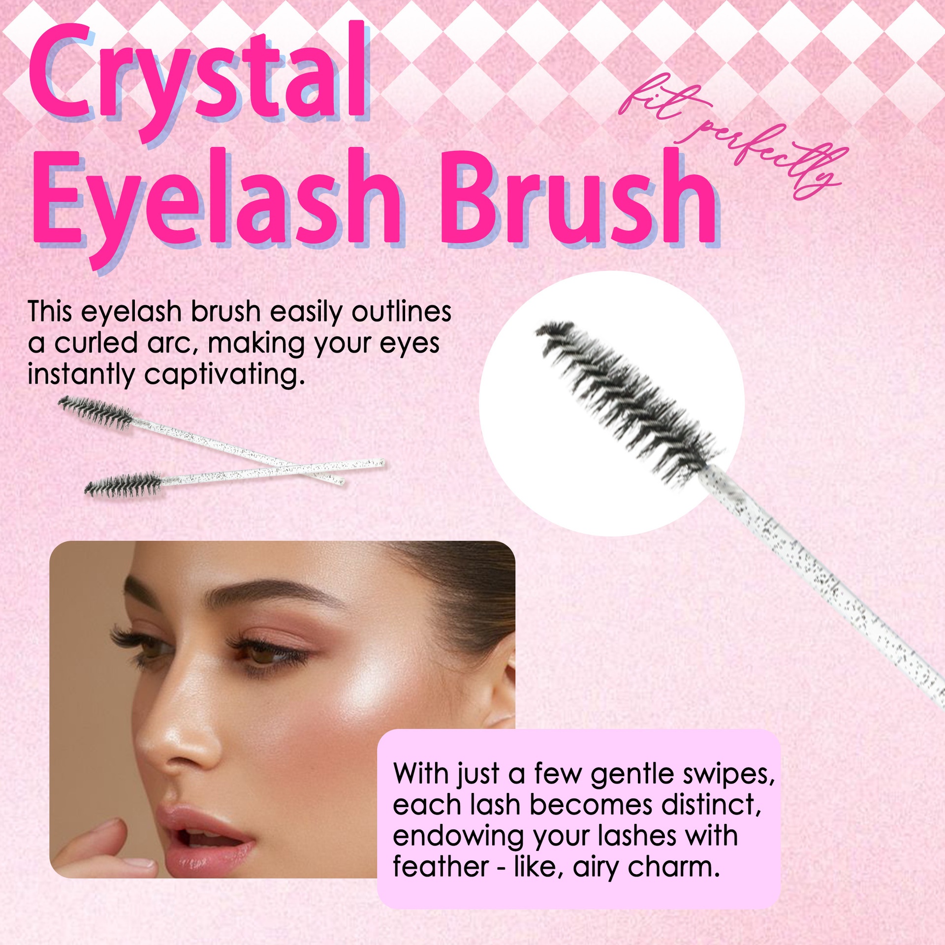 QIUNING Manga Lash Clusters Ki - Eyelash Extension Wet Look recension och pris