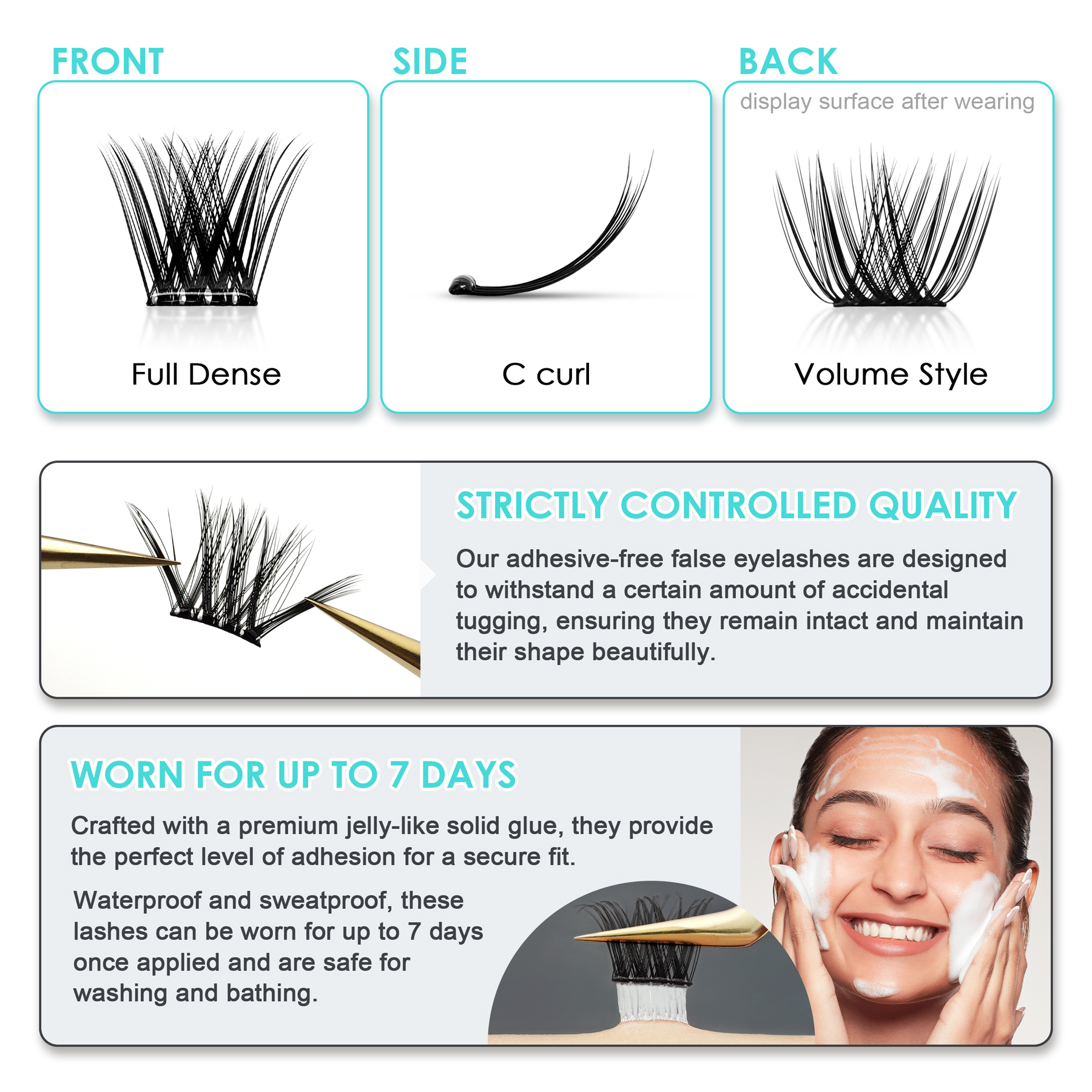 SEEDEW Self Adhesive Eyelashes - Eyelash Extension Home Service recension och pris